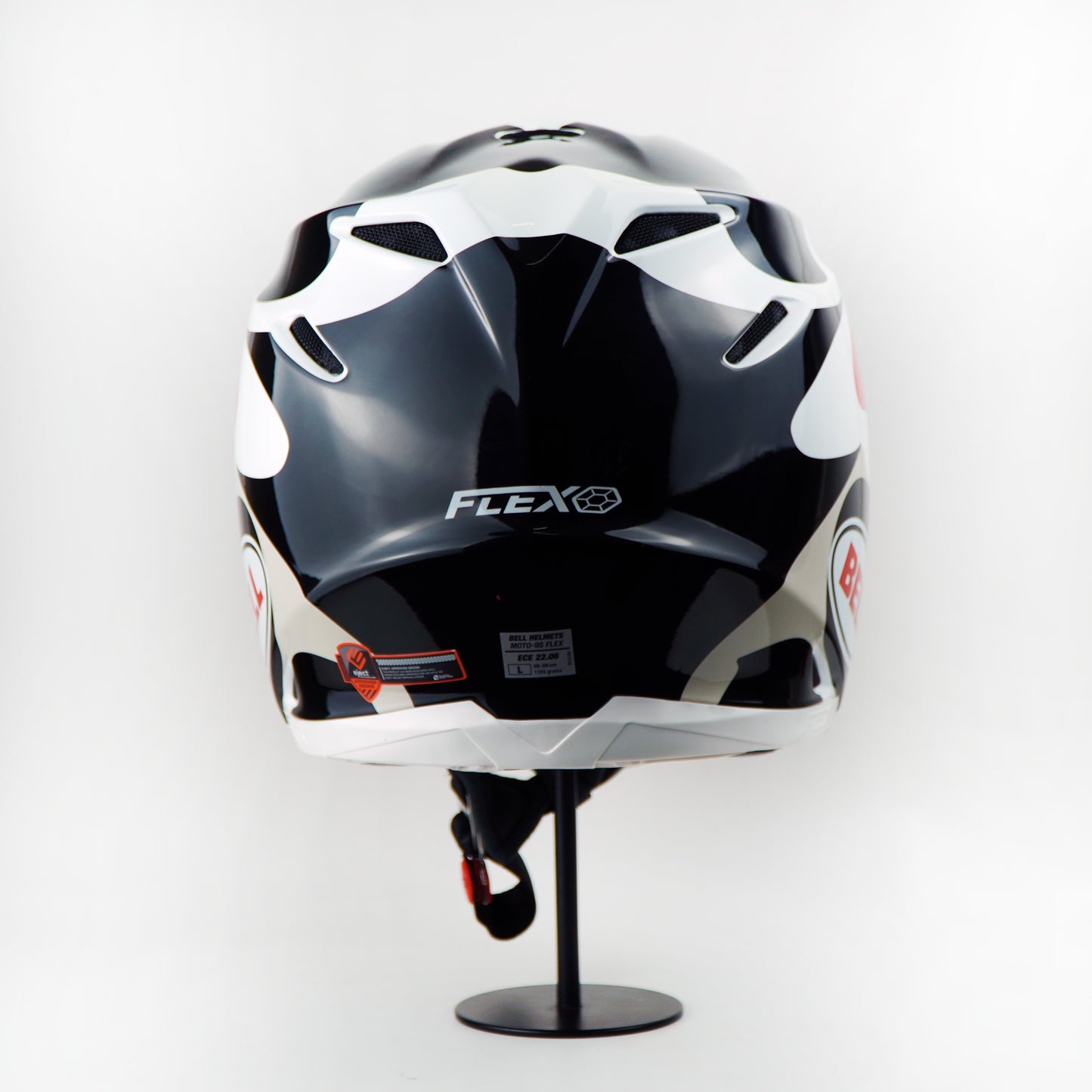 Bell Helmet Moto-9S Flex (Hello Cousteau Reef Matte White/Red)