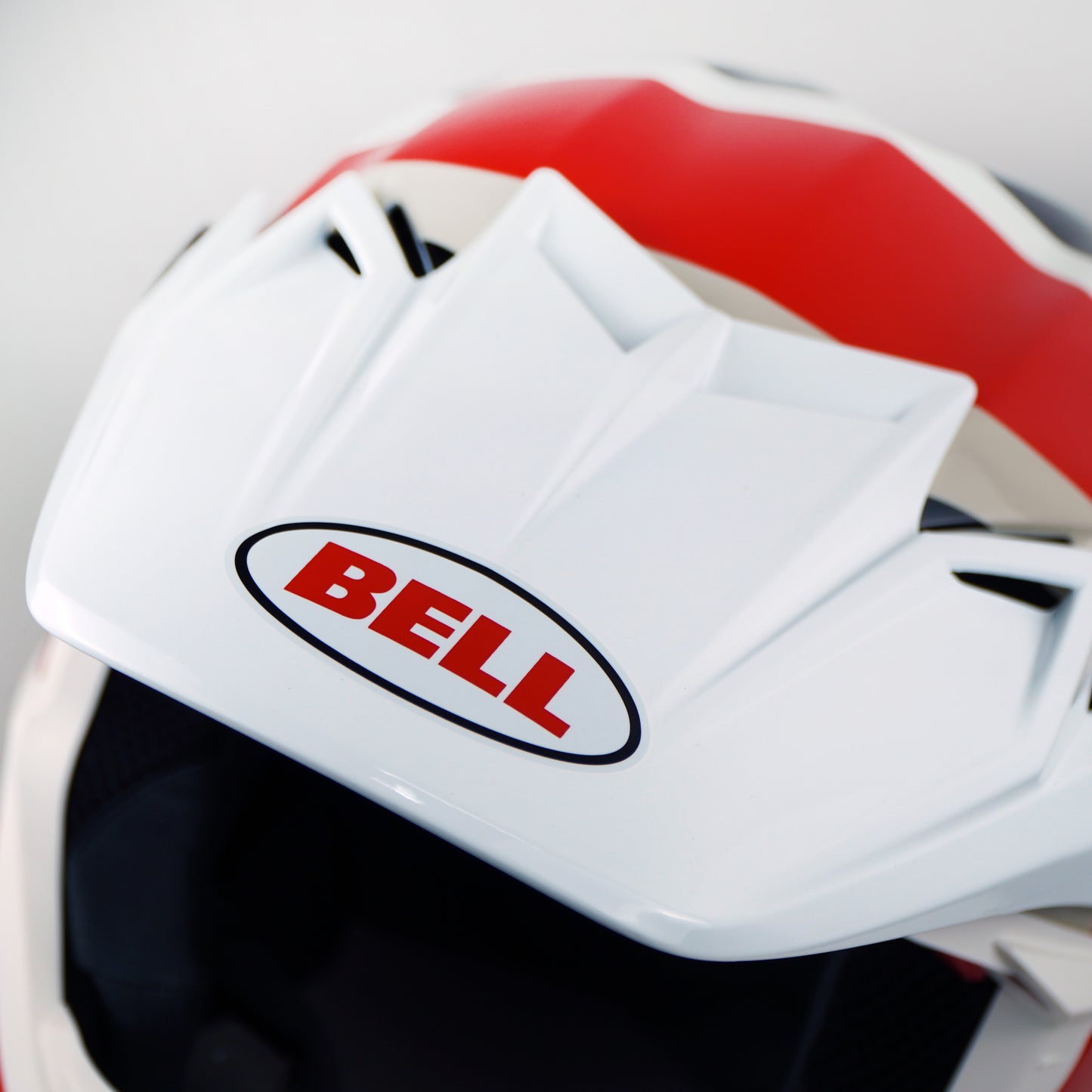 Bell Helmet Moto-9S Flex (Hello Cousteau Reef Matte White/Red)