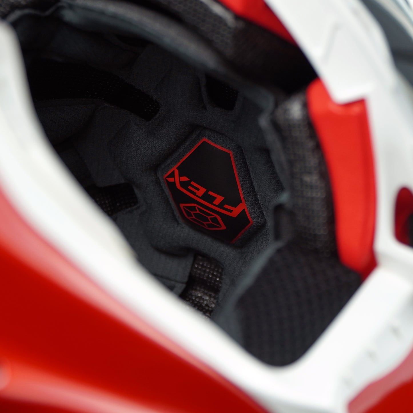Bell Helmet Moto-9S Flex (Hello Cousteau Reef Matte White/Red)