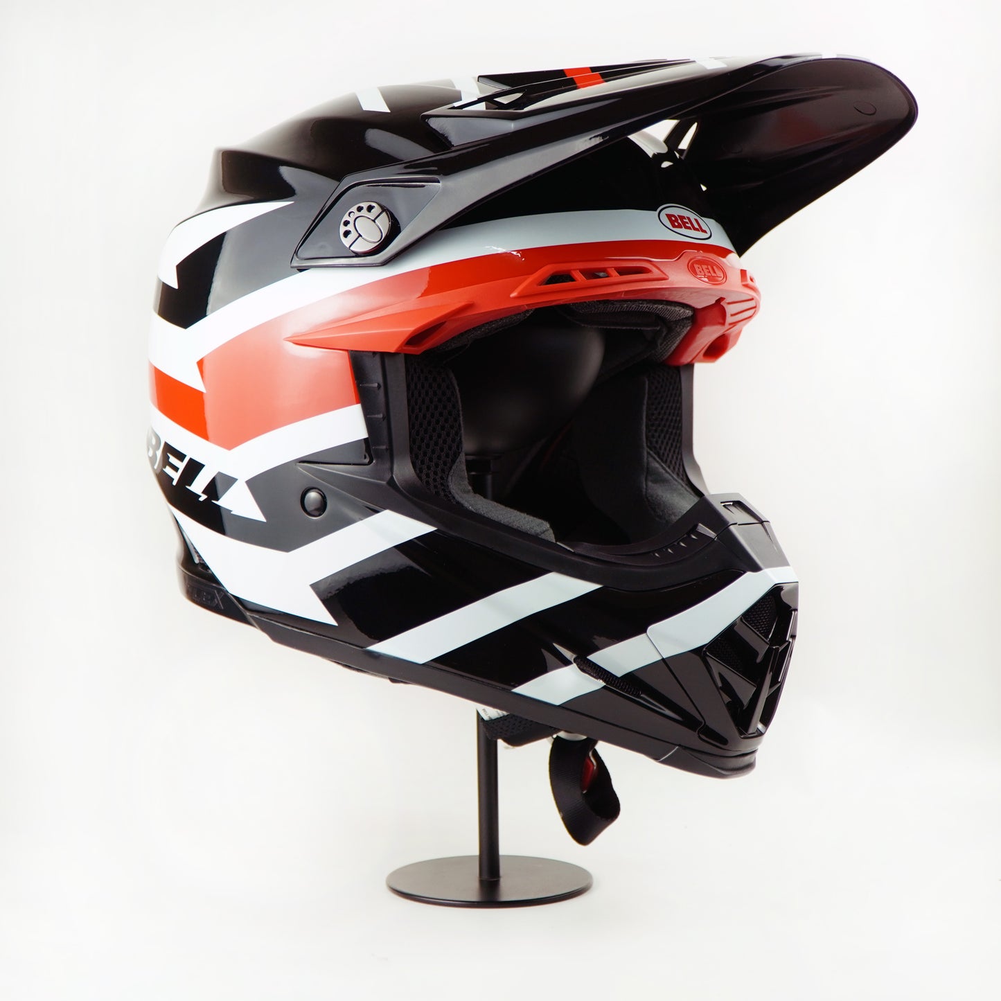 Bell Helmet Moto-9S Flex (Banshee Black/Red)