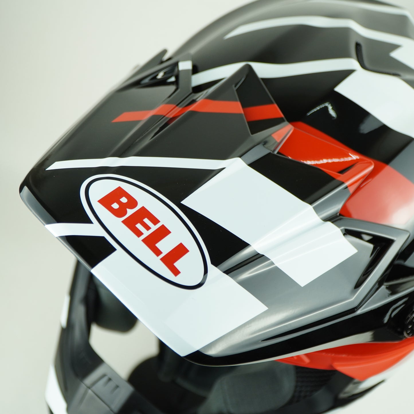 Bell Helmet Moto-9S Flex (Banshee Black/Red)