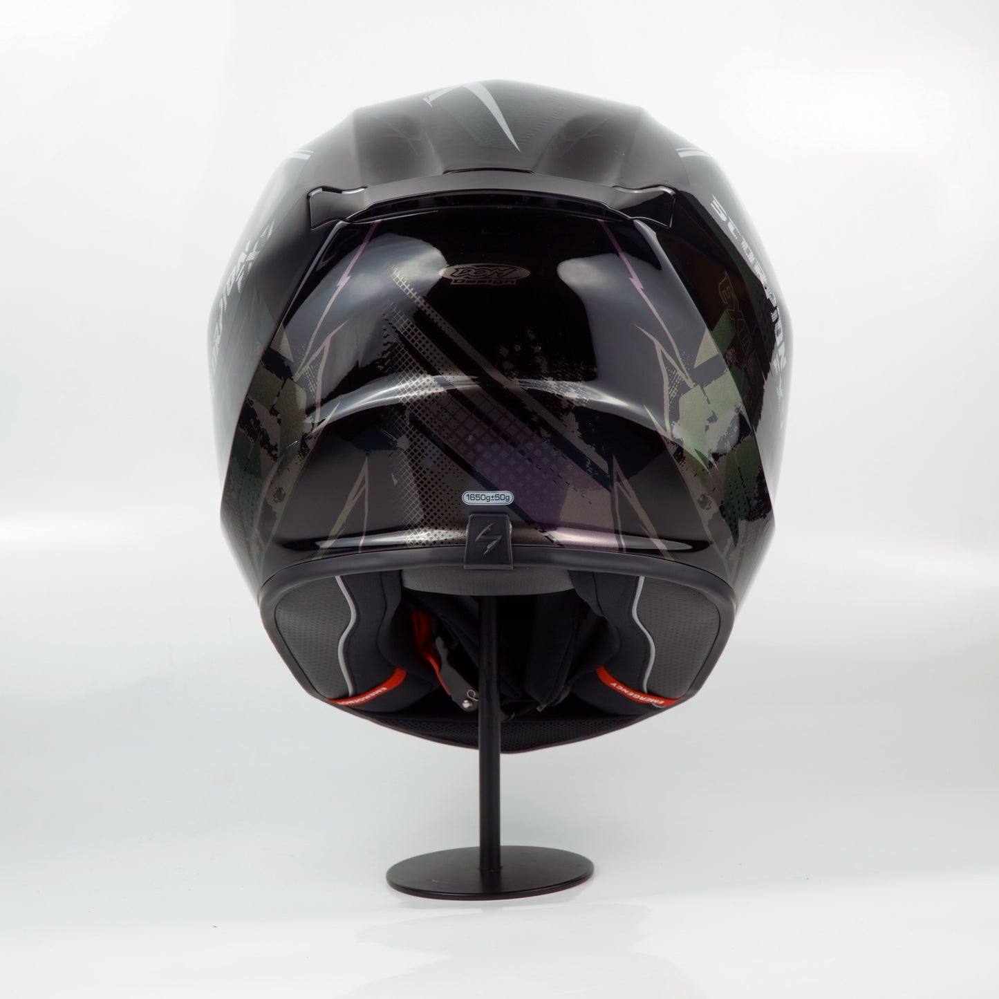 Scorpion Helmet Exo-391 Clutter (Black/Chameleon)