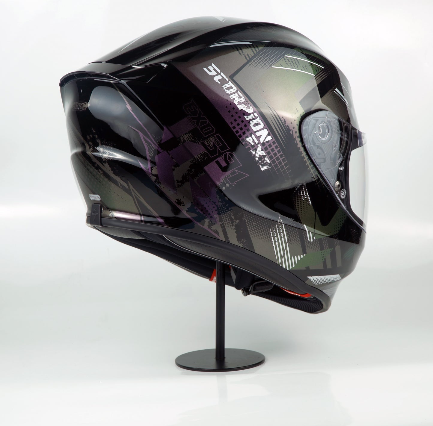 Scorpion Helmet Exo-391 Clutter (Black/Chameleon)