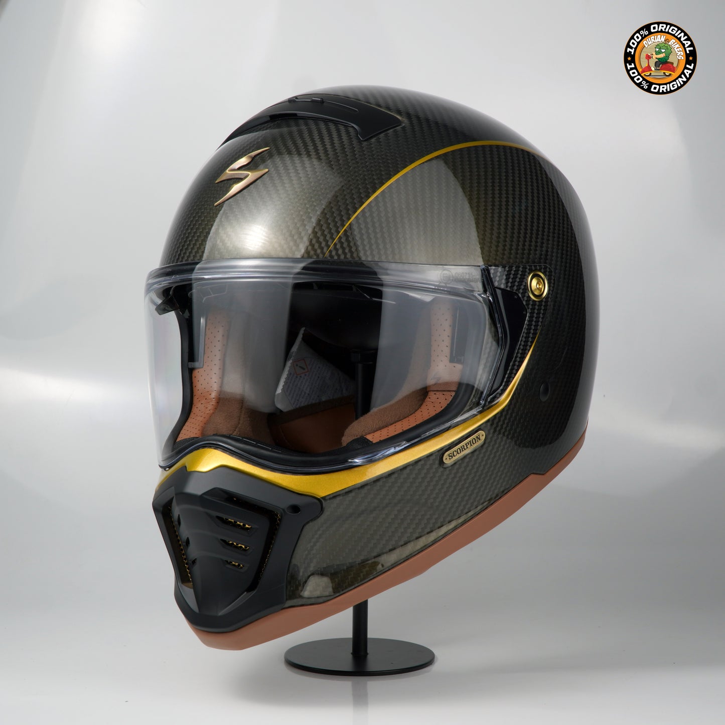 Scorpion Helmet Exo-HX1 Carbon SE (Black/Gold)