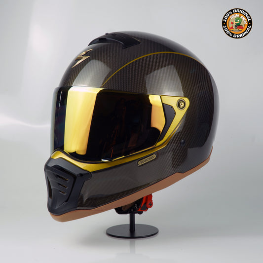 Scorpion Helmet Exo-HX1 Carbon SE (Black/Gold)