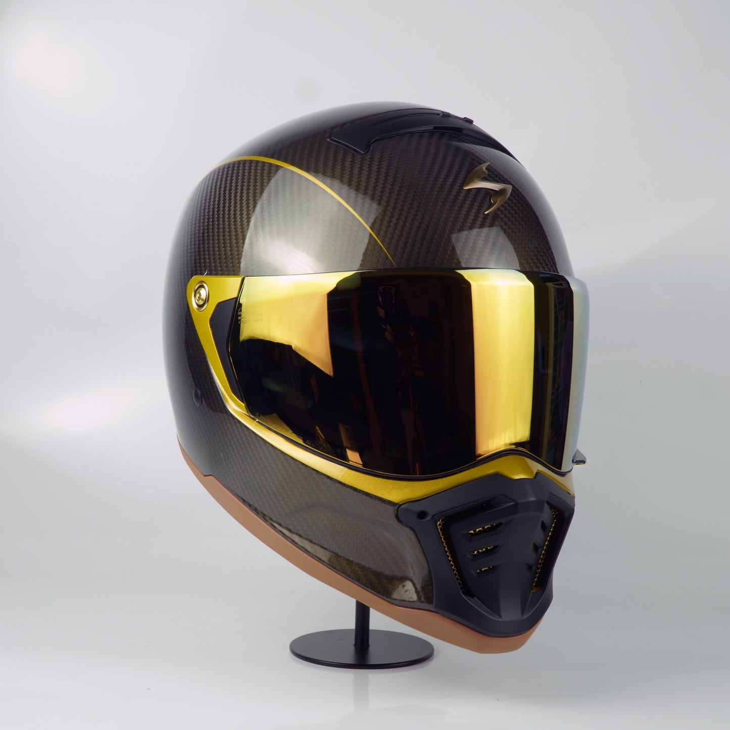 Scorpion Helmet Exo-HX1 Carbon SE (Black/Gold)