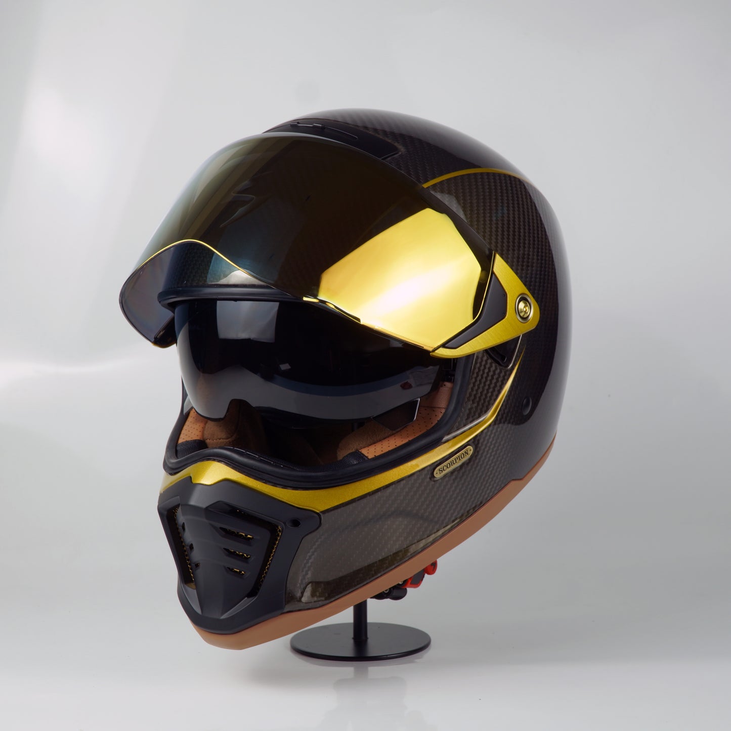 Scorpion Helmet Exo-HX1 Carbon SE (Black/Gold)
