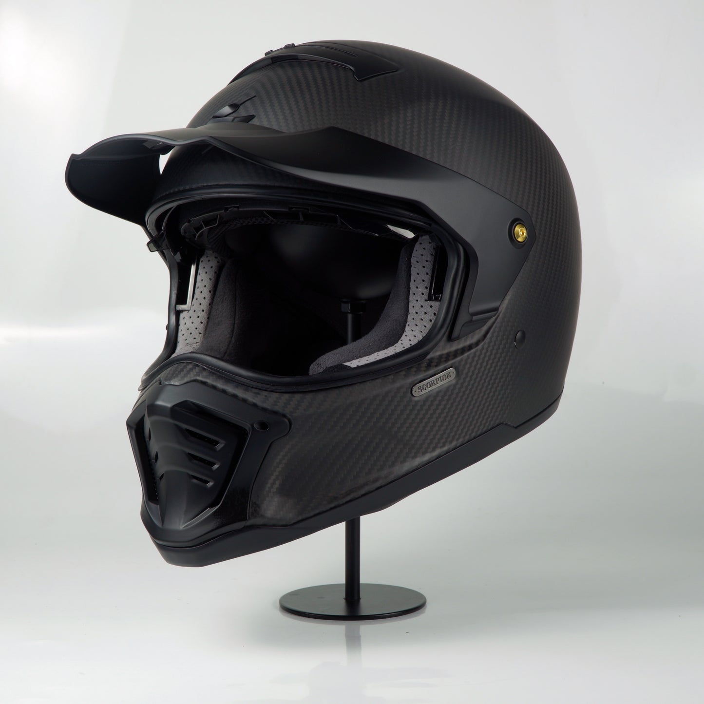 Scorpion Helmet Exo-HX1 Carbon SE (Solid Matte Black)