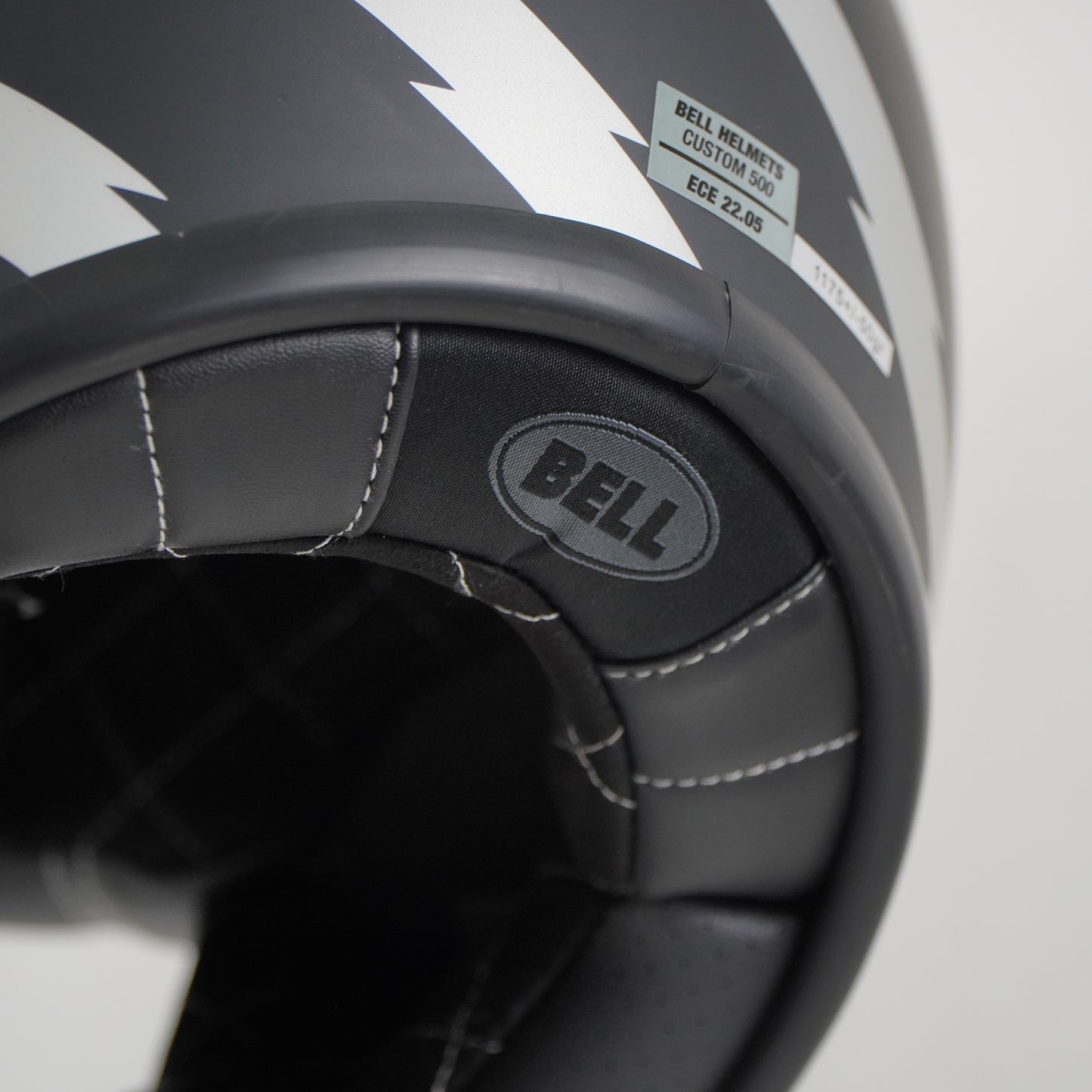Bell Helmet Custom 500 (Vertigo Black/Silver)