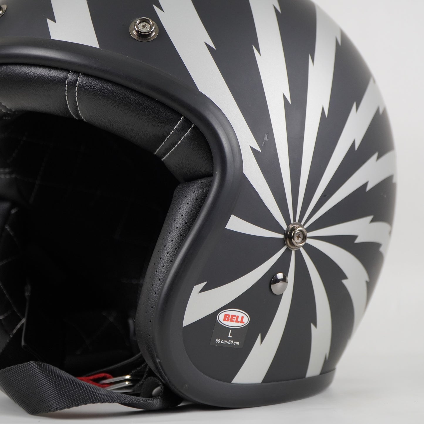 Bell Helmet Custom 500 (Vertigo Black/Silver)