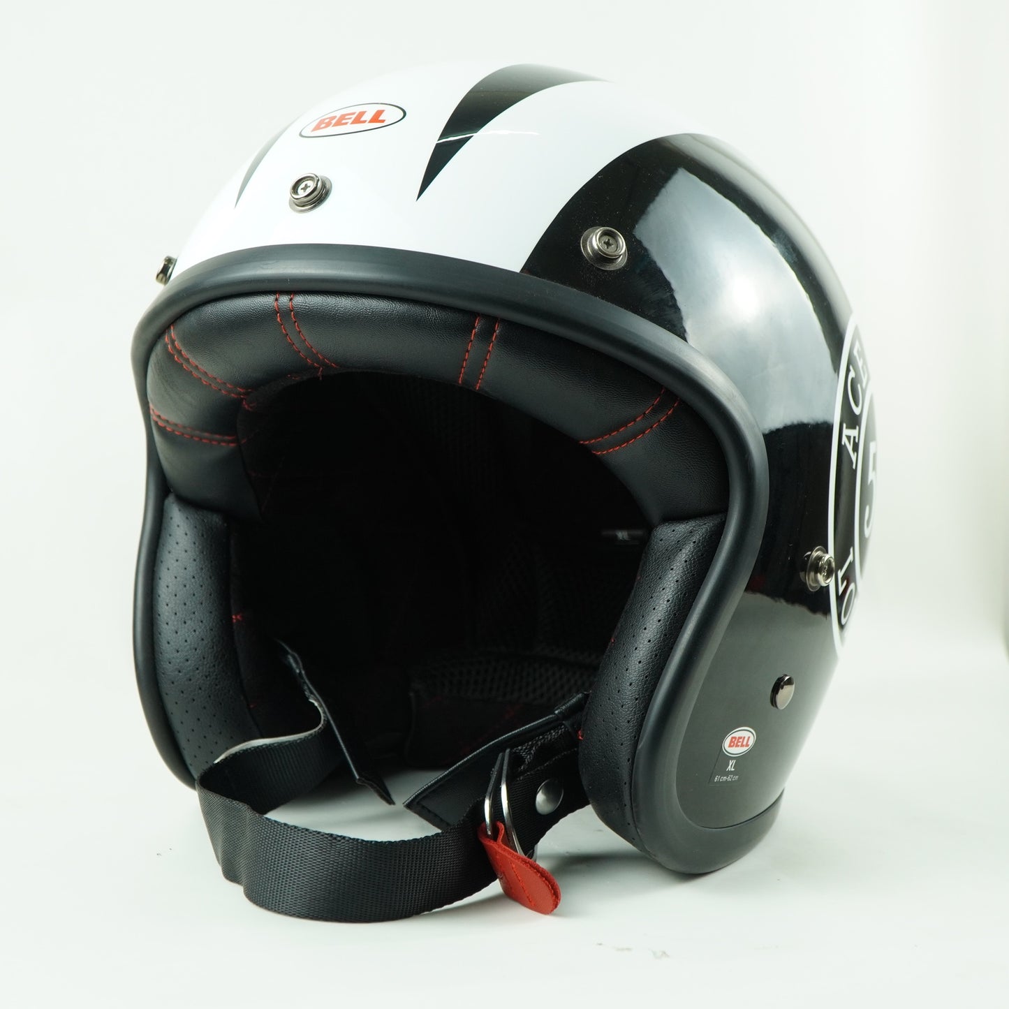 Bell Helmet Custom 500 (Ace Cafe 59 Black/White)