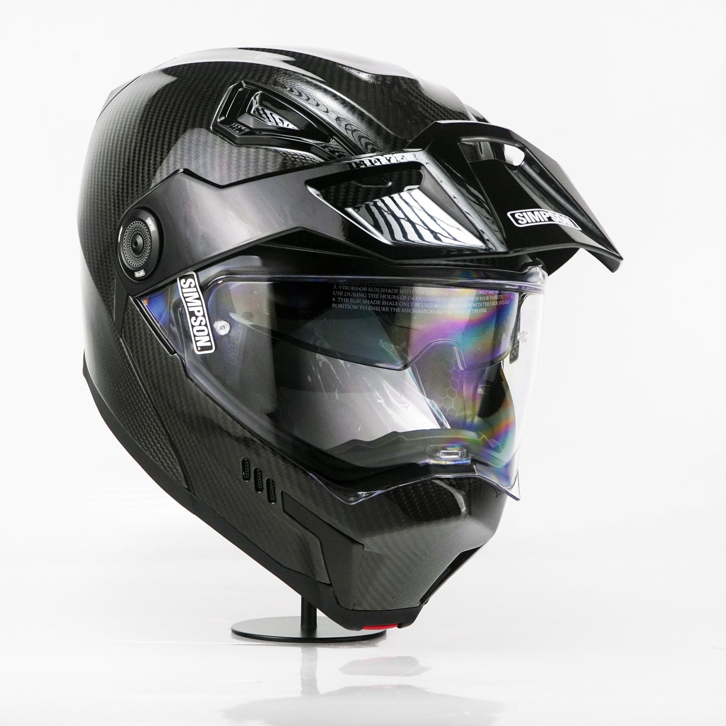Simpson Helmet Journey (Carbon Fibre)