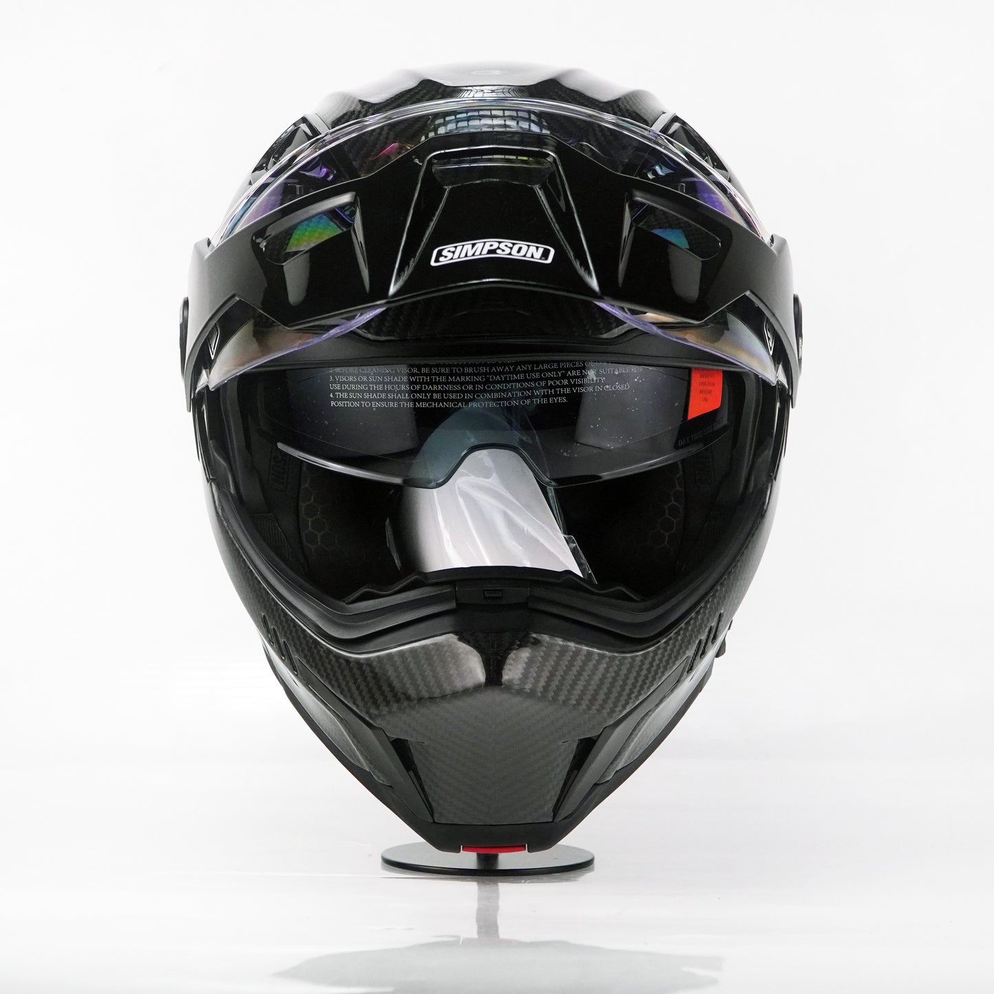 Simpson Helmet Journey (Carbon Fibre)
