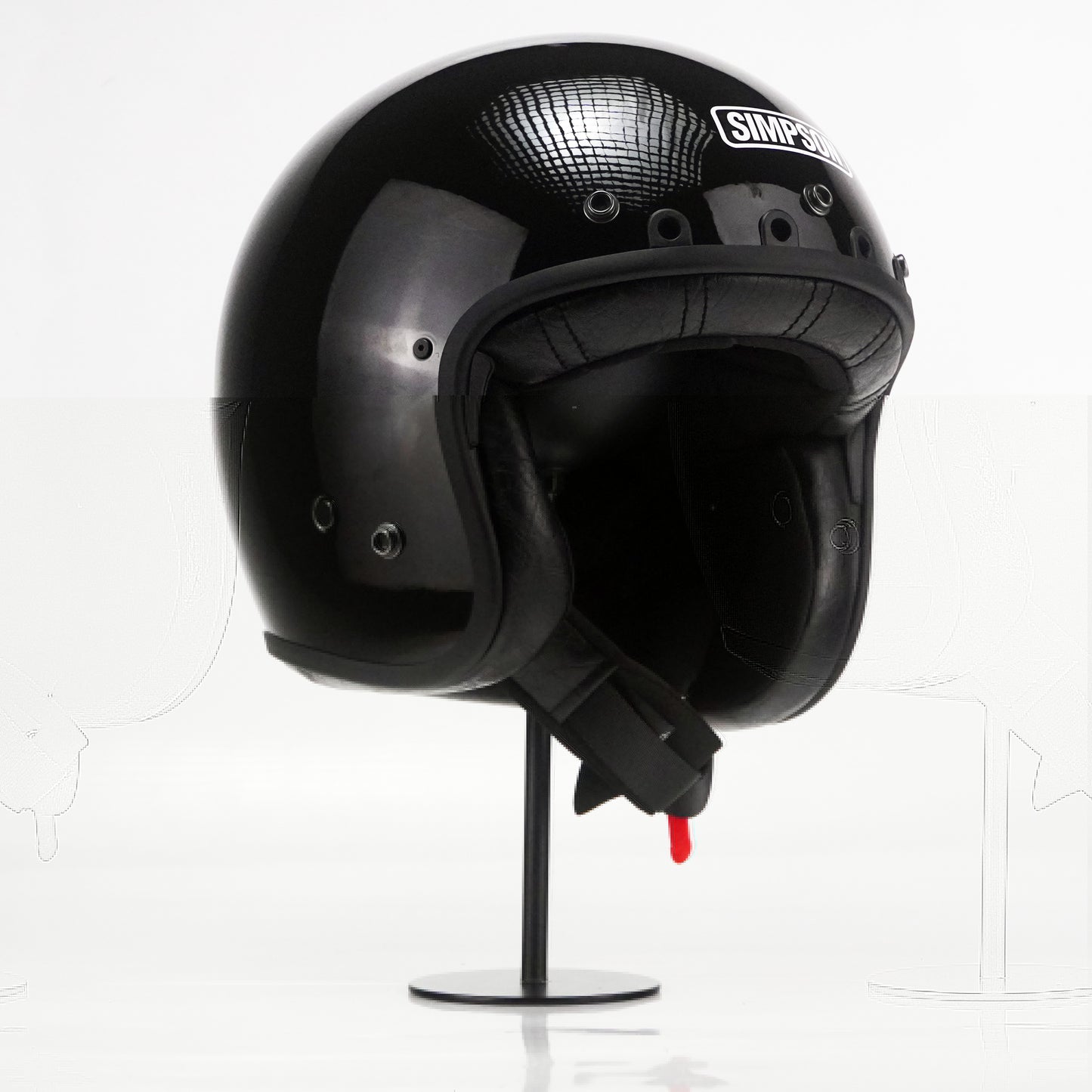 Simpson Helmet Chopper (Gloss Black)