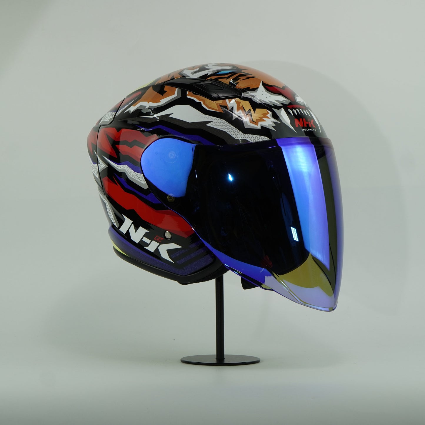 NHK Helmet S1GP S Damok #3 (Black Glossy)