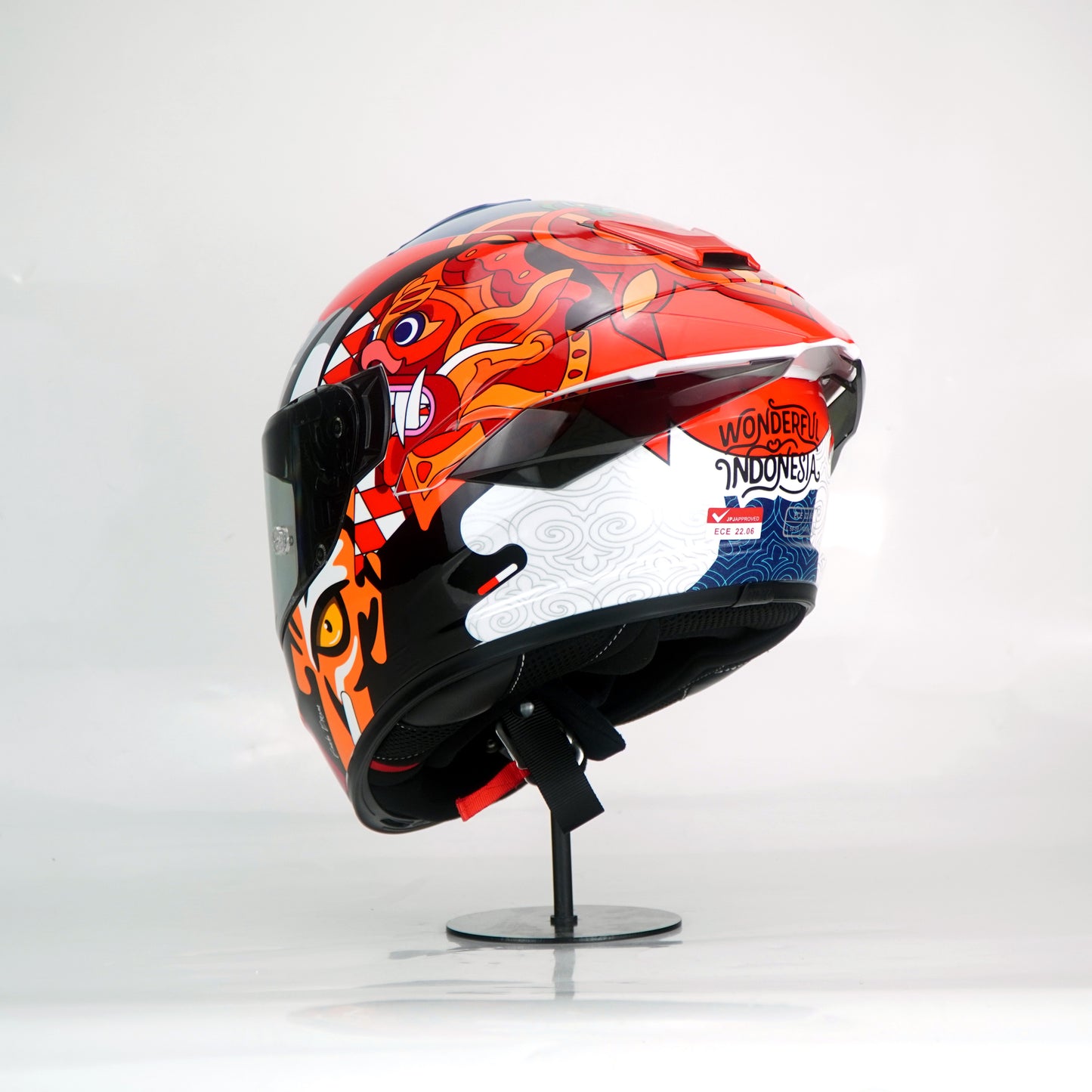 NHK Helmet K5R SV Bobend Sneyder #7 (White Glossy)