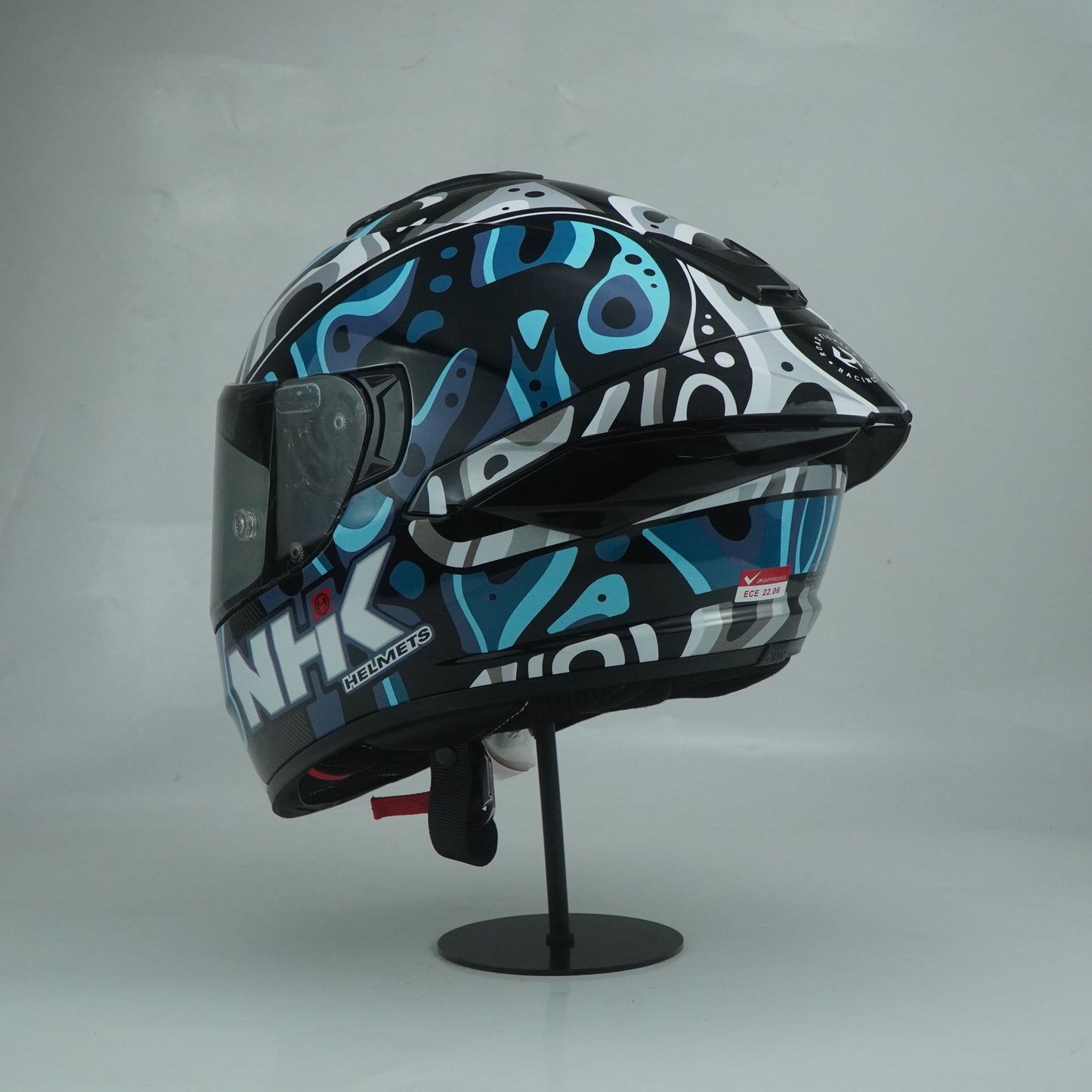 NHK Helmet K5R SV Nebula (Black/Tosca Glossy)