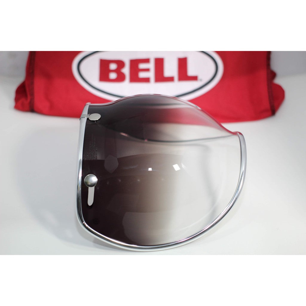 Bell Visor Sparepart for Custom 500 PS-3 Snap (Bubble Deluxe Smoke Gradient)