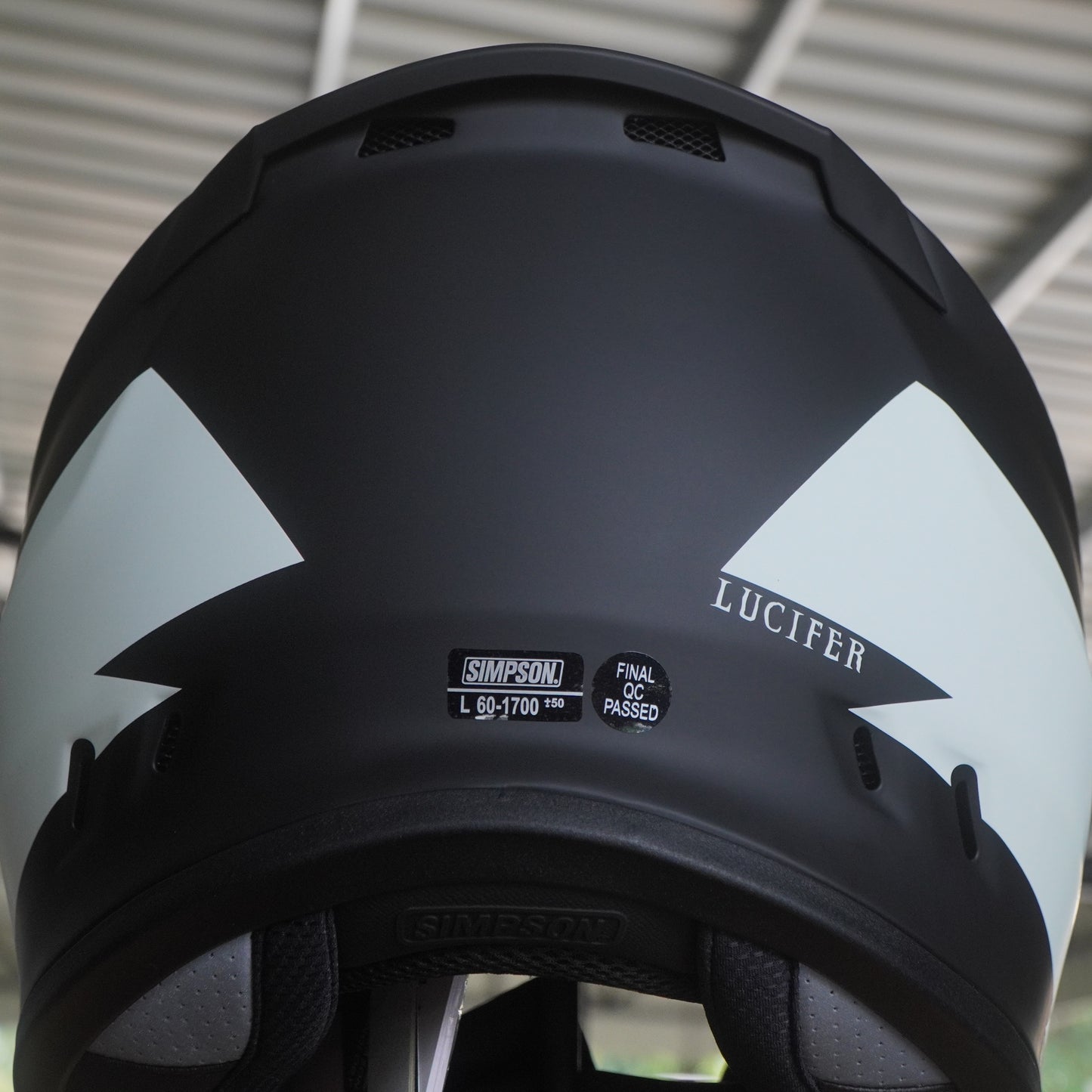 Simpson Helmet Darksome Bandit (Glow In The Dark)