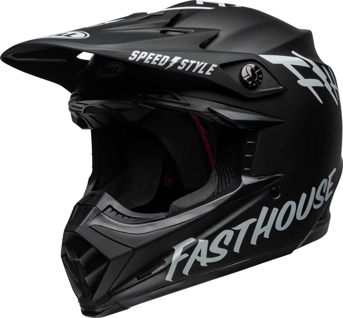 Bell Helmet MX-9 Mips (FH White/Black)