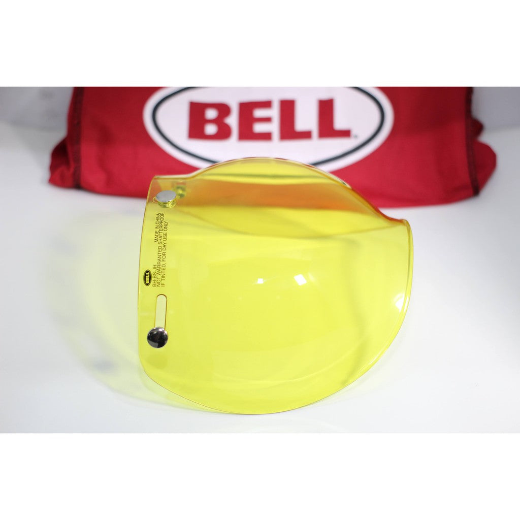 Bell Visor Sparepart for Custom 500 PS-3 Snap (Bubble Shield Yellow)