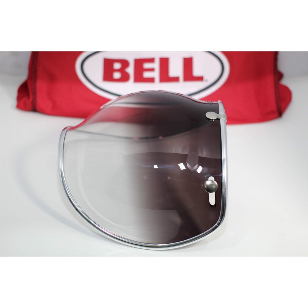Bell Visor Sparepart for Custom 500 PS-3 Snap (Bubble Deluxe Smoke Gradient)