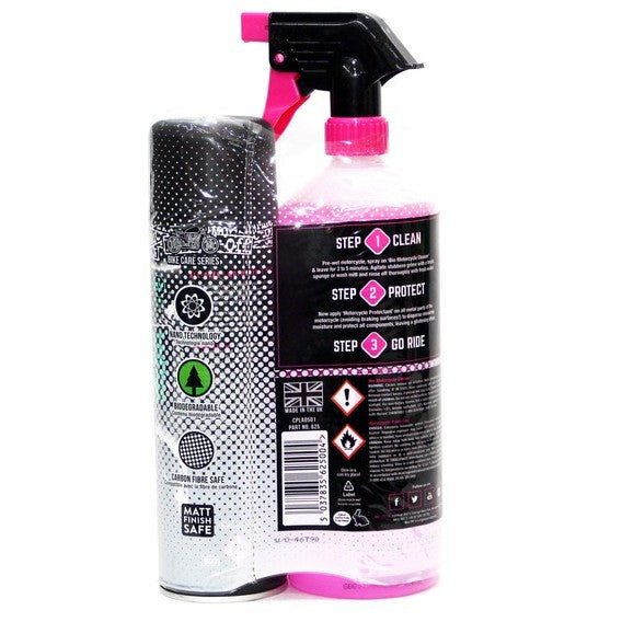 Muc Off Motorcycle Care Duo Kit (625)