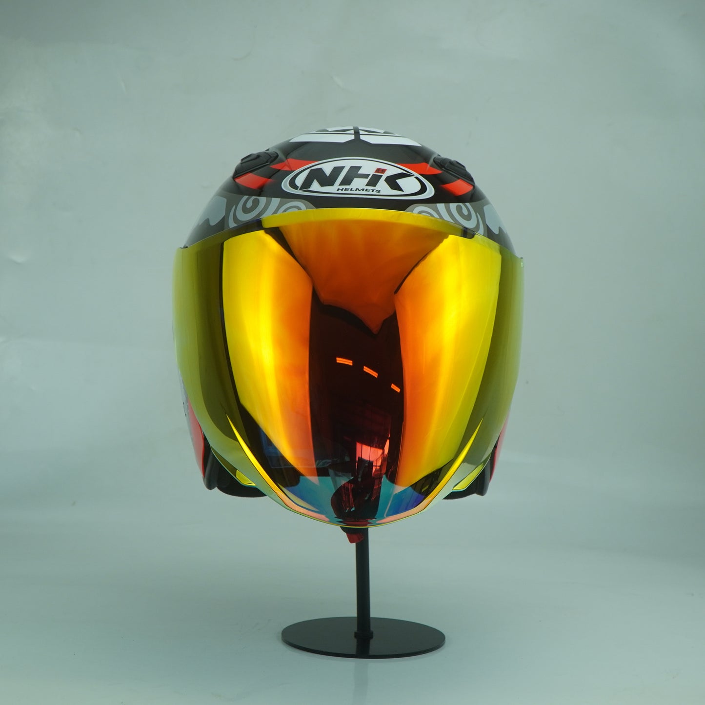 NHK Helmet S1GP S Bushido (Black/Red Glossy)