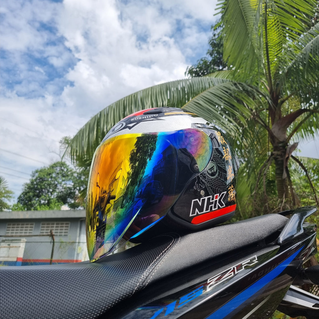 NHK S1GP Visor Sparepart (Titan Purple)