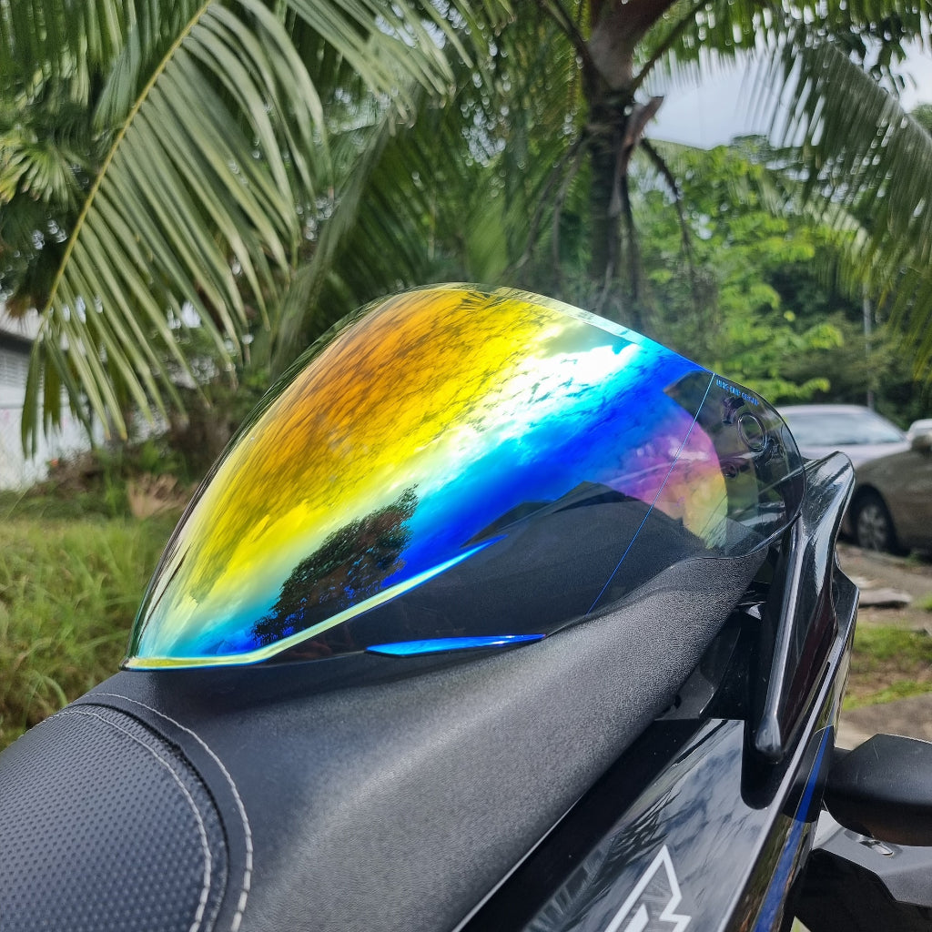 NHK S1GP Visor Sparepart (Titan Purple)
