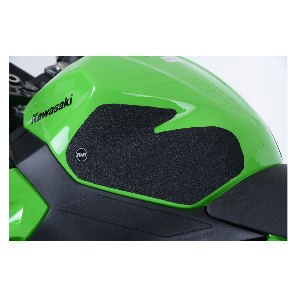 R&G Tank Traction Grips for Kawasaki Ninja 250/400 ('18-) & Z400/ Z250 ('19-) Clear