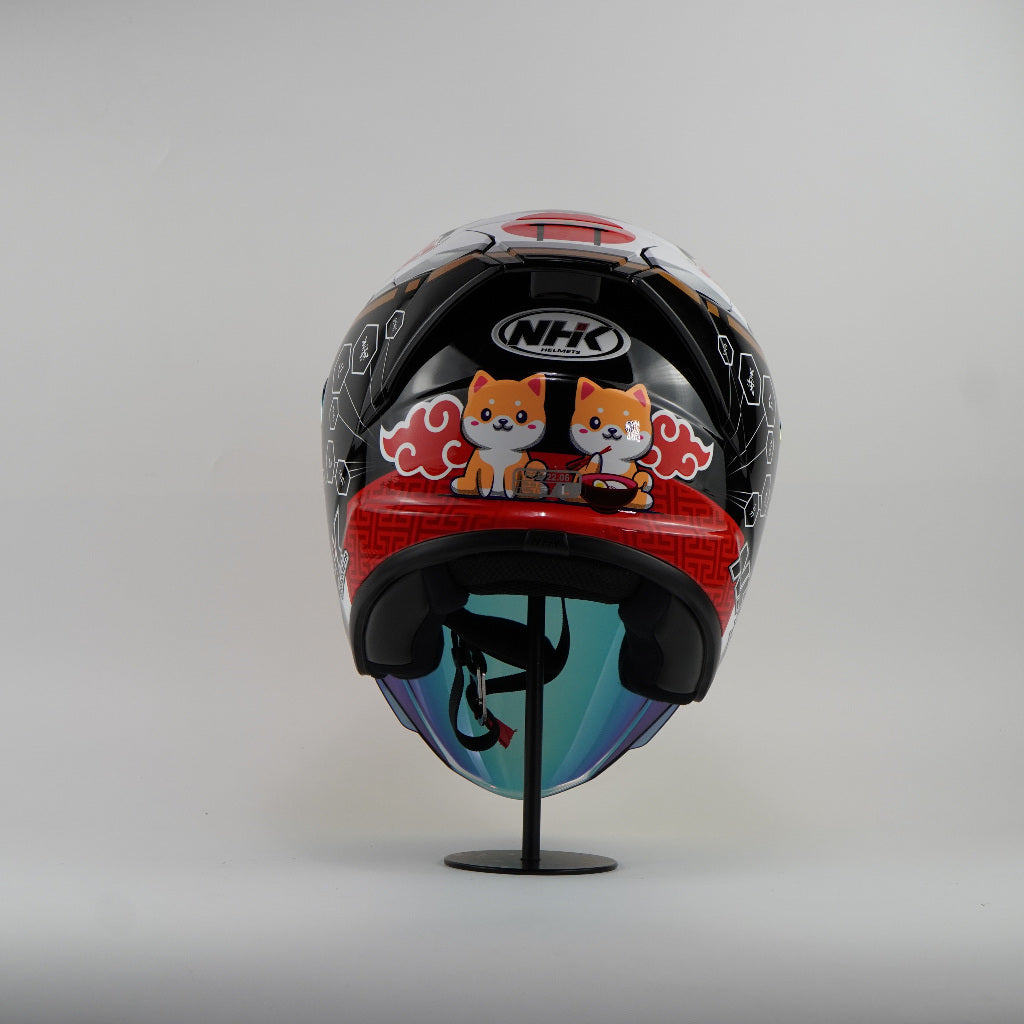 NHK Helmet S1GP S Miha #2 (Black Glossy)