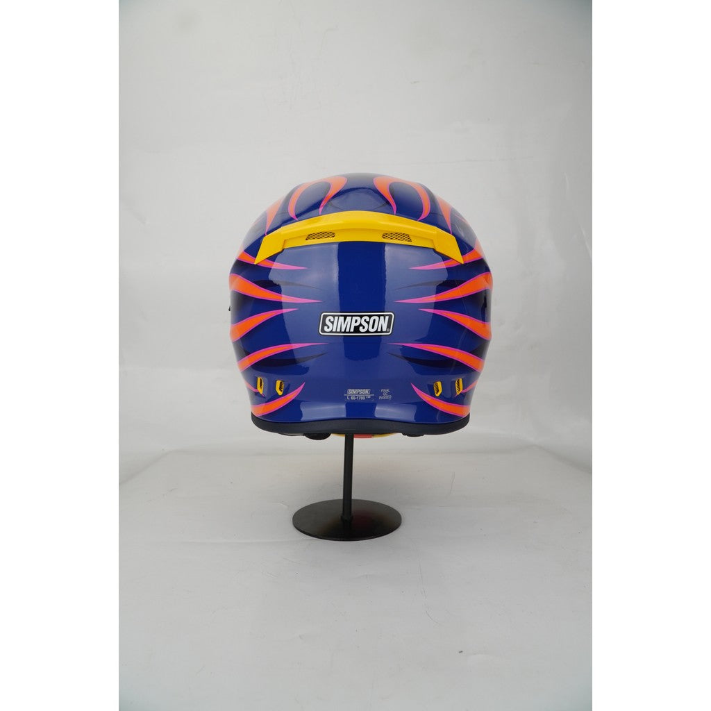 Simpson Helmet Darksome (WILDFIRE YELLOW)