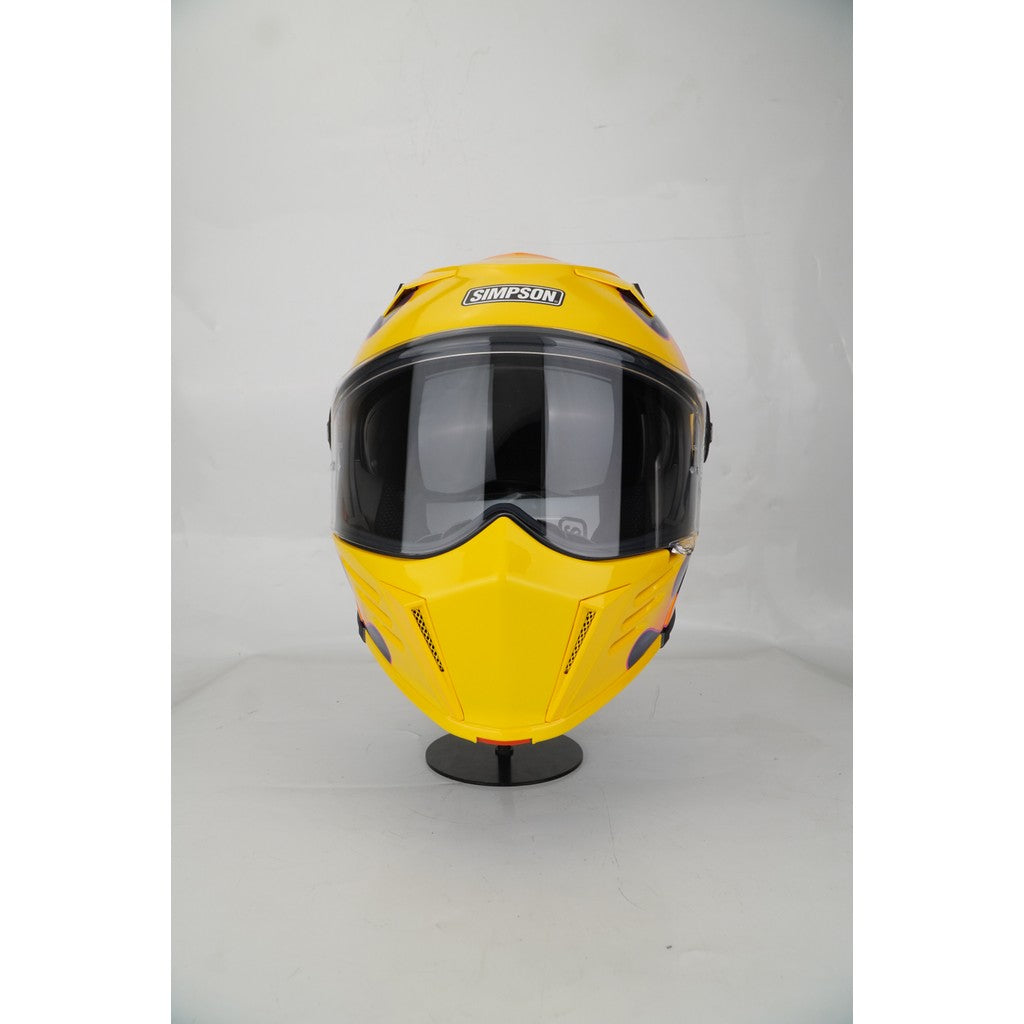 Simpson Helmet Darksome (WILDFIRE YELLOW)