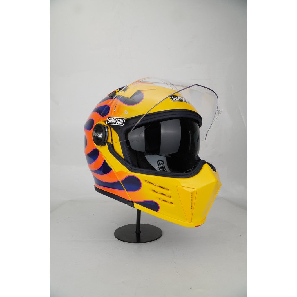 Simpson Helmet Darksome (WILDFIRE YELLOW)