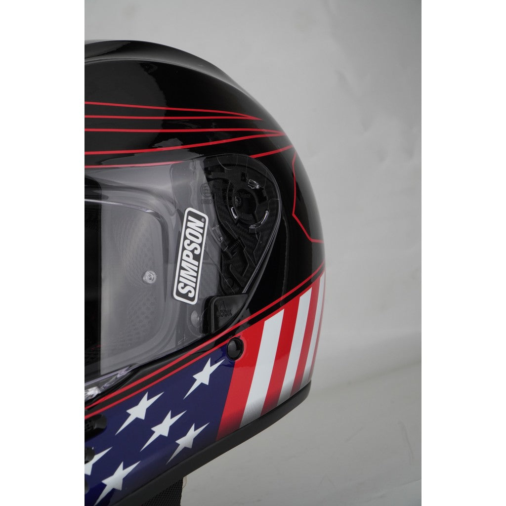 Simpson Helmet Speed Bandit (Americana Classic)