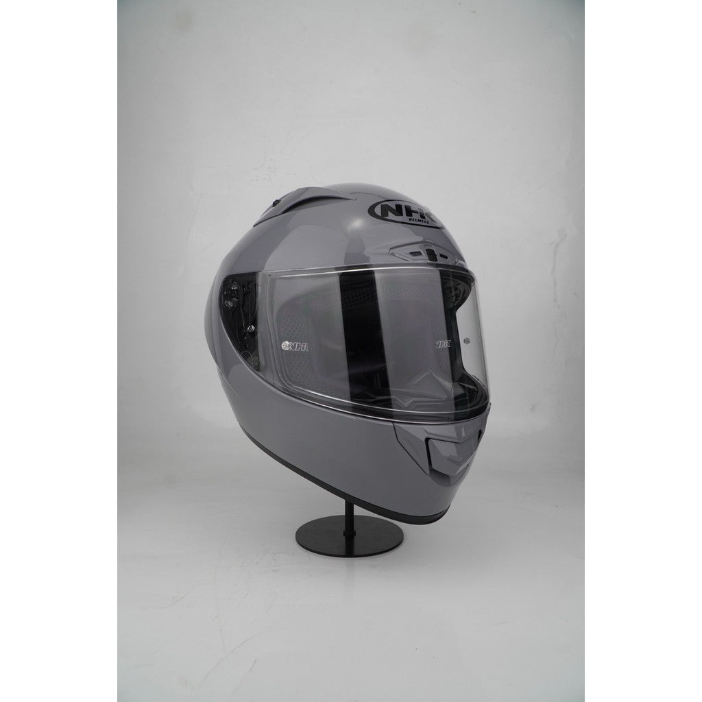 NHK HELMET GP-R Tech Solid - Nardo Grey Glossy