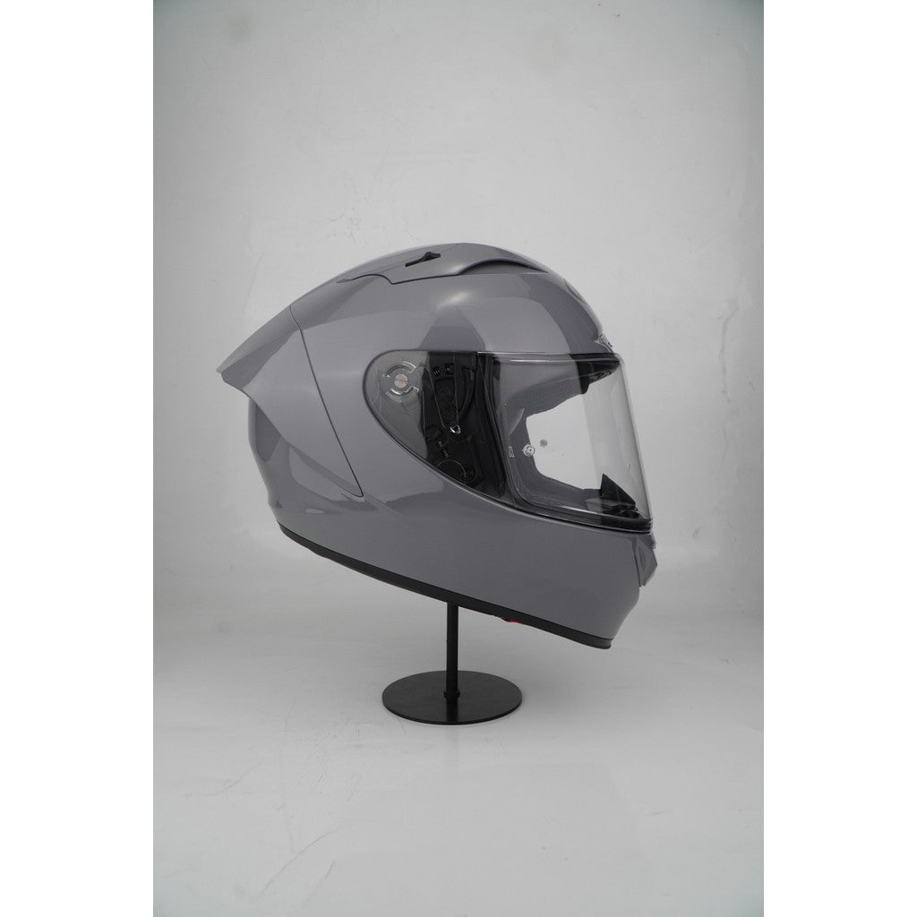 NHK HELMET GP-R Tech Solid - Nardo Grey Glossy