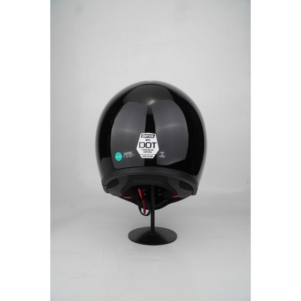 Simpson Helmet M52 (Solid Black)