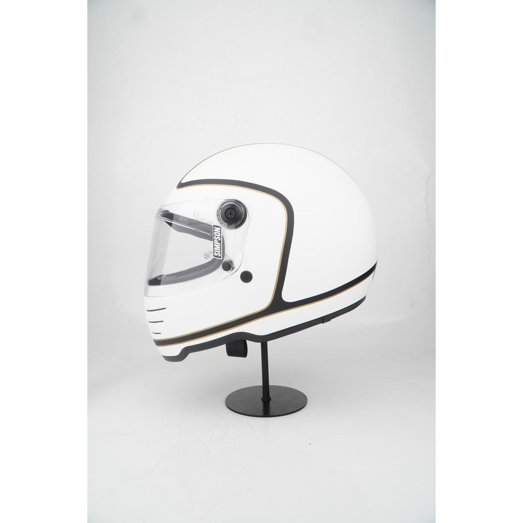 Simpson Helmet M62  (Honda Matt White)