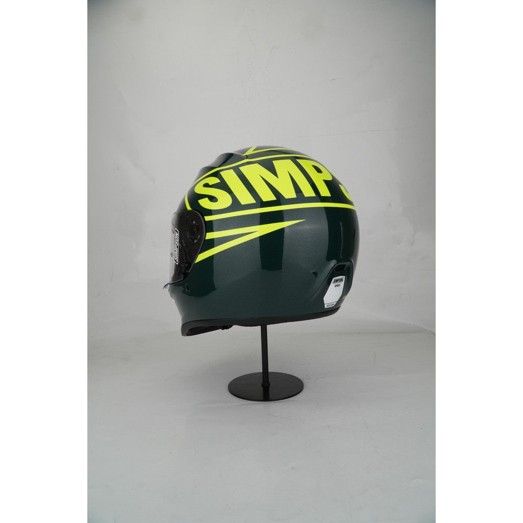 Simpson Helmet Speed Bandit (12 O'Clock Green)