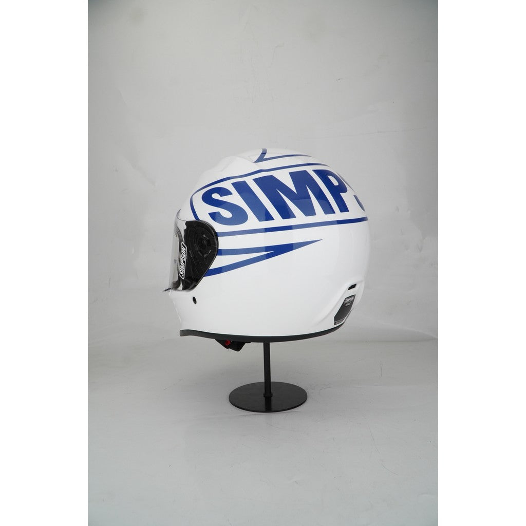 Simpson Helmet Speed Bandit (12 O'Clock White)