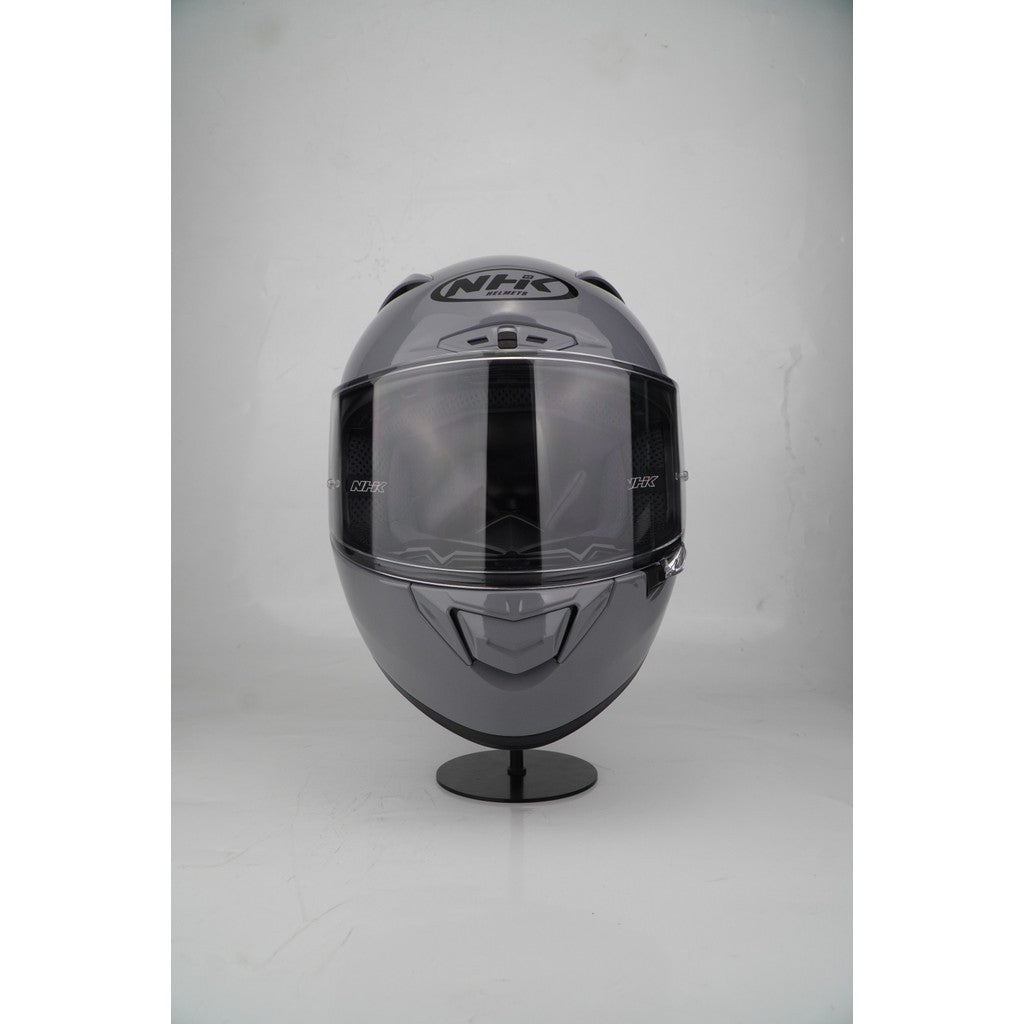 NHK HELMET GP-R Tech Solid - Nardo Grey Glossy