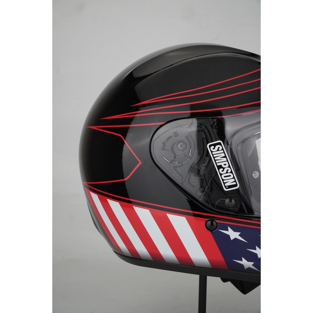 Simpson Helmet Speed Bandit (Americana Classic)
