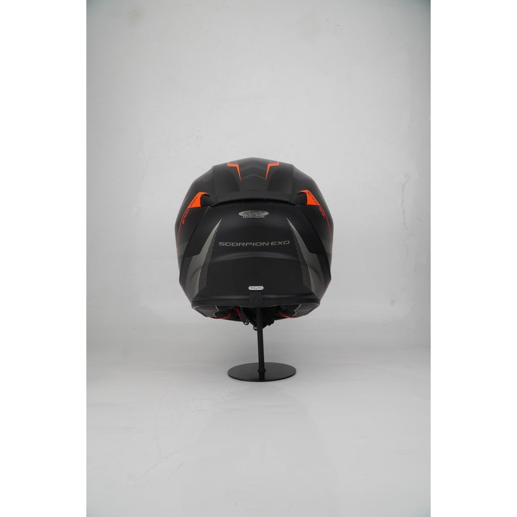 Scorpion Helmet Exo-391 (AAXO MATT BLACK/RED)
