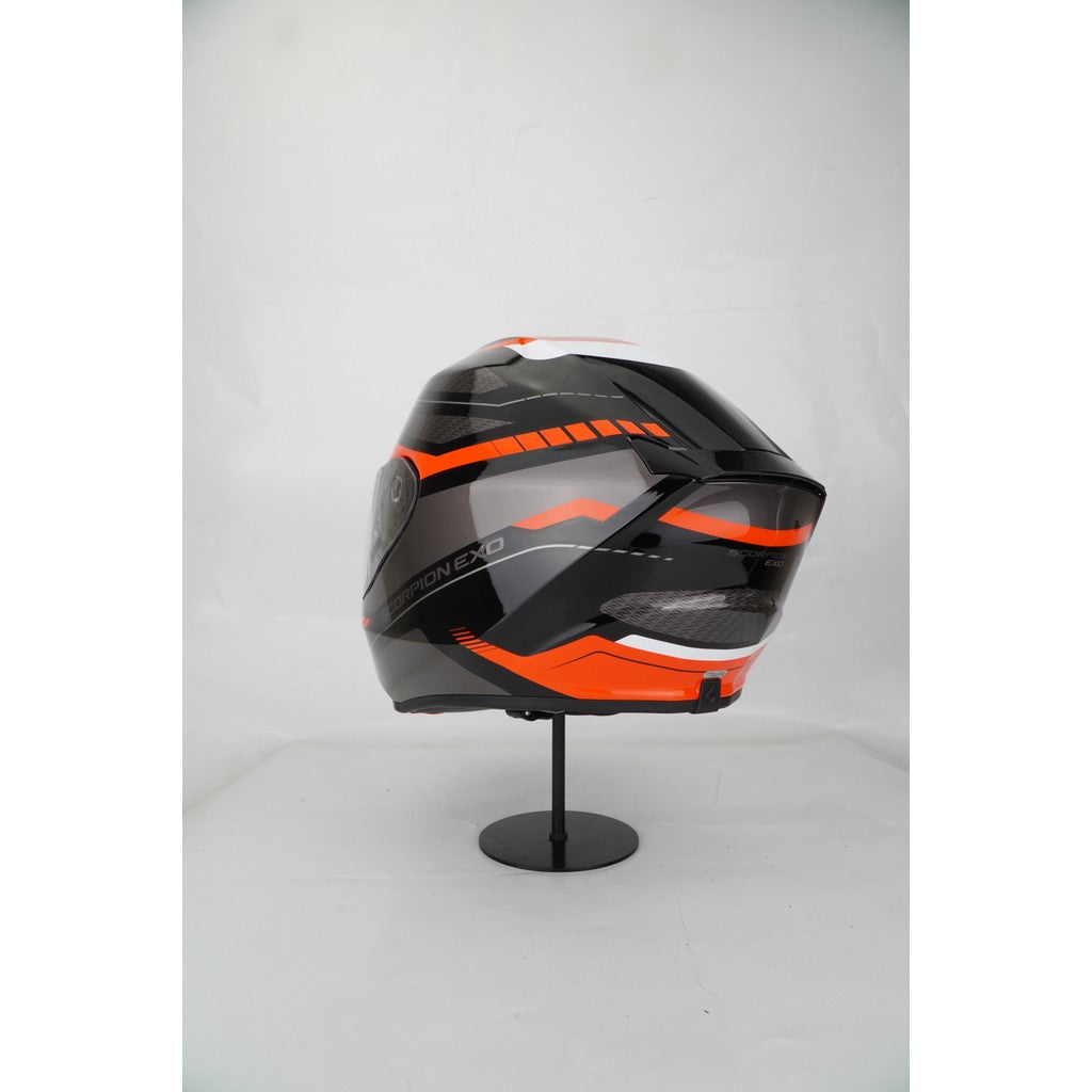Scorpion Helmet Exo-391 (LEO BLACK / RED)