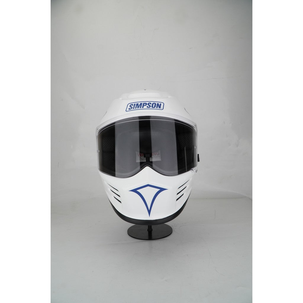 Simpson Helmet Speed Bandit (12 O'Clock White)