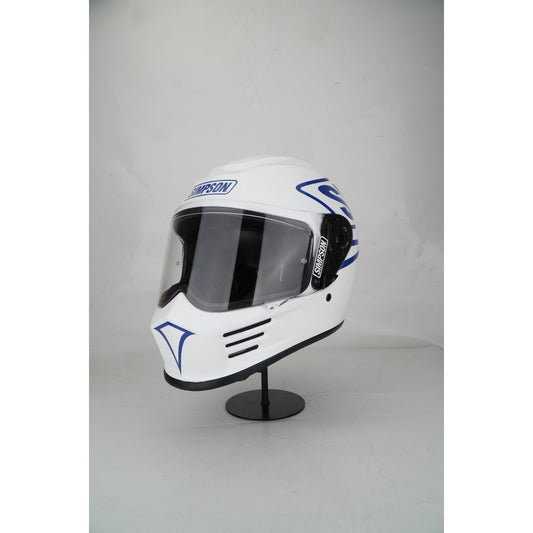 Simpson Helmet Speed Bandit (12 O'Clock White)