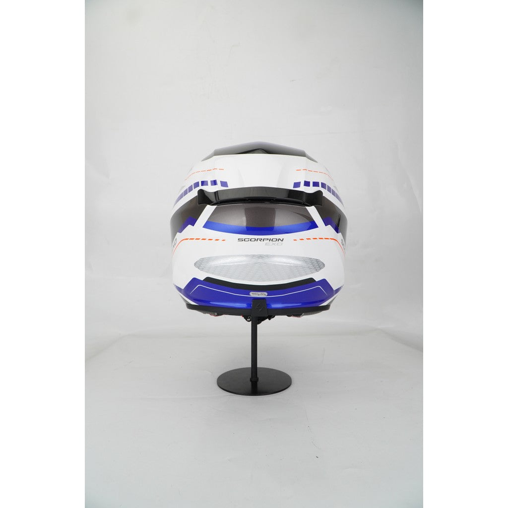 Scorpion Helmet Exo-391 (LEO WHITE/ BLUE)