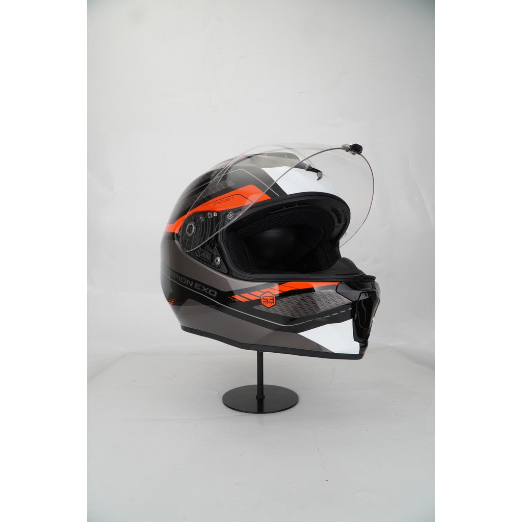 Scorpion Helmet Exo-391 (LEO BLACK / RED)